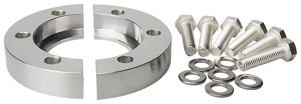 ISO-KF Bulkhead Clamp with Metric Screws