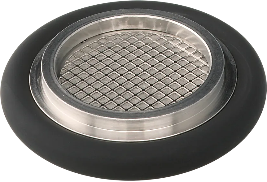 ISO-KF Centering Ring with Fine Filter